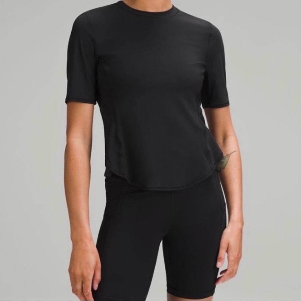 Lululemon UV Protection Fold-Over Running T-Shirt